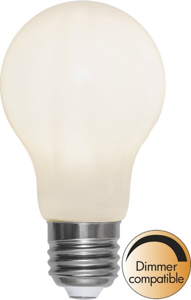 LED žarulja s mogućnosti zatamnjivanja s toplim svjetlom E27, 9 W Frosted – Star Trading