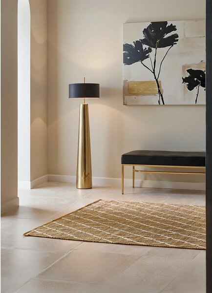 Ručno rađen juteni tepih u prirodnoj boji 120x180 cm Kunu – Hanse Home