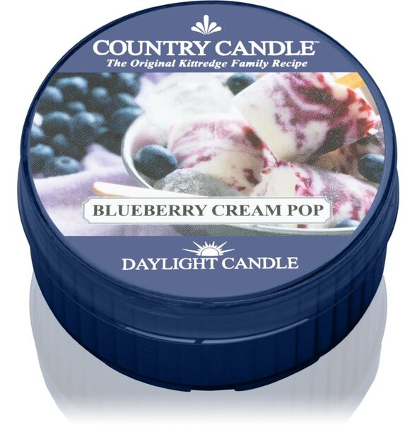 Country Candle Blueberry Cream Pop čajna svijeća 42 g