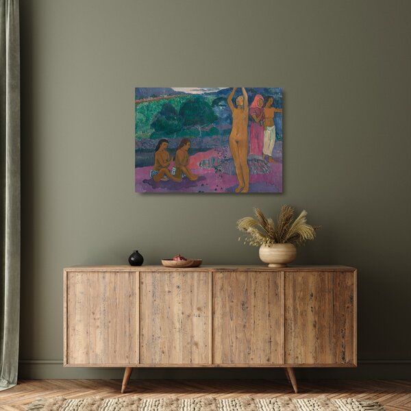Staklena slika - Paul Gauguin, The Invocation, reprodukcije (70x50 cm)