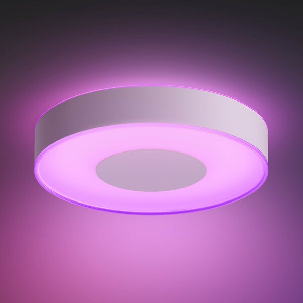 Stropne Svjetiljka Philips Hue, Philips Hue, prigušiv, Bijela, Dnevna soba, Metal, Moderan