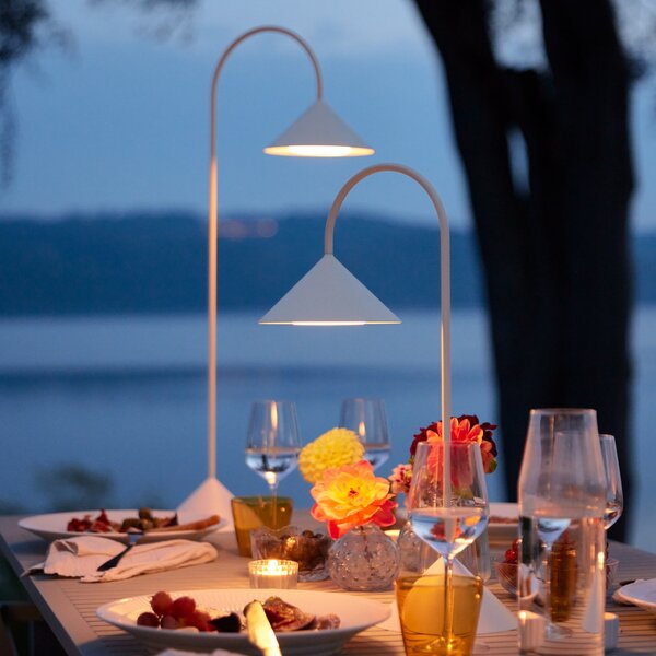 Vanjske Svjetiljka FRANDSEN, Grasp, prigušiv, Bijela, Balkon, Metal, Dizajn