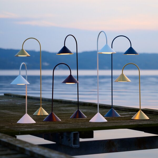Vanjske Svjetiljka FRANDSEN, Grasp, prigušiv, Crno, Balkon, Metal, Dizajn