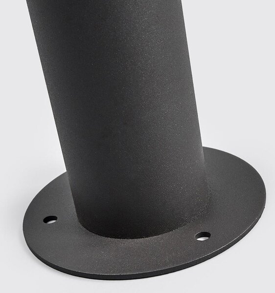 Vanjske Svjetiljka Lucande, Fenia, Crno, Terasa, Aluminij, Moderan
