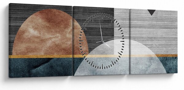 Slika - Oblici i teksture (sa satom) (90x30 cm)