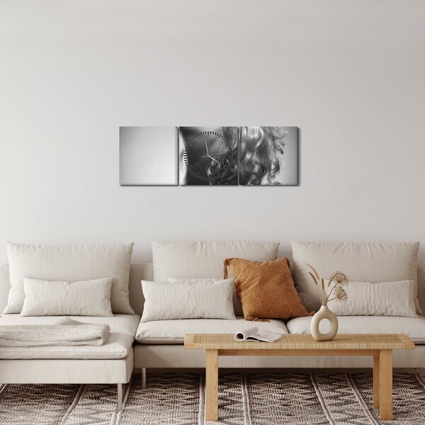 Slika - Ženski akt (sa satom) (90x30 cm)
