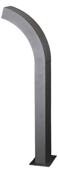 Vanjske Svjetiljka Lucande, LENNIK, Crno, Terasa, Metal, Moderan