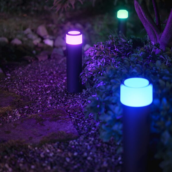 Vanjske Svjetiljka Philips Hue, Calla, prigušiv, Crno, Metal, Moderan