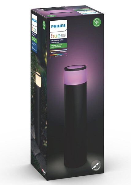Vanjske Svjetiljka Philips Hue, Calla, prigušiv, Crno, Metal, Moderan