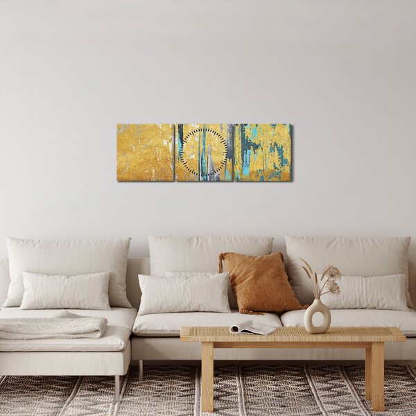 Slika - Zlatni dizajn (sa satom) (90x30 cm)