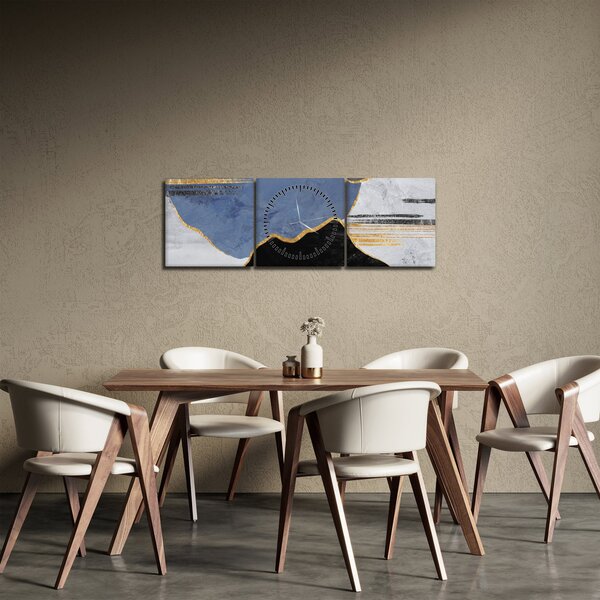 Slika - Teksturirani oblici (sa satom) (90x30 cm)