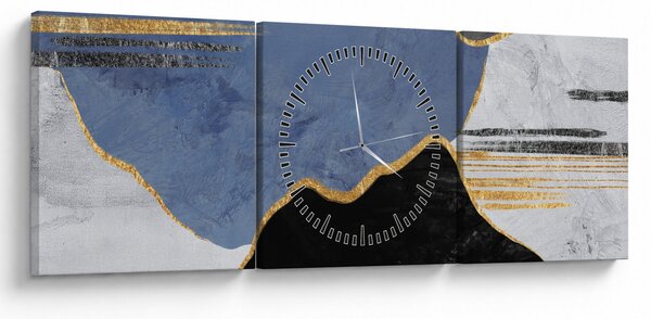 Slika - Teksturirani oblici (sa satom) (90x30 cm)
