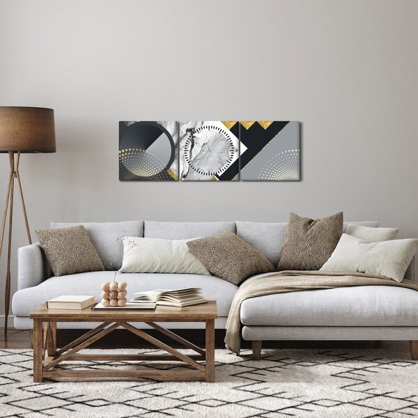 Slika - Teksturirani kolaž (sa satom) (90x30 cm)