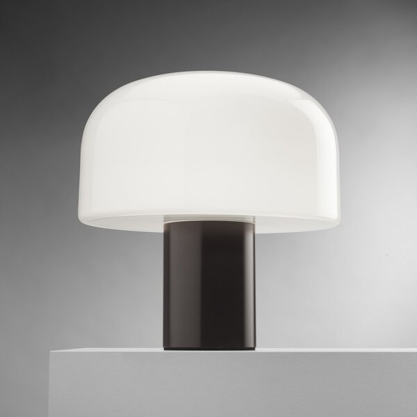 Stolne Lampa FLOS, Bellhop Glass T, prigušiv, Bijela, Dnevna soba, Staklo