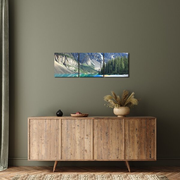Slika - Jezero Moraine (sa satom) (90x30 cm)