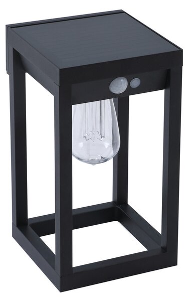 Vanjske Svjetiljka Lindby, Enea, prigušiv, Crno, Balkon, Plastika, Moderan