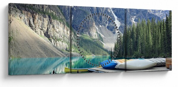 Slika - Jezero Moraine (sa satom) (90x30 cm)