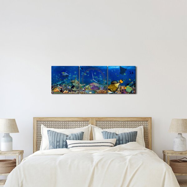 Slika - Ocean (sa satom) (90x30 cm)