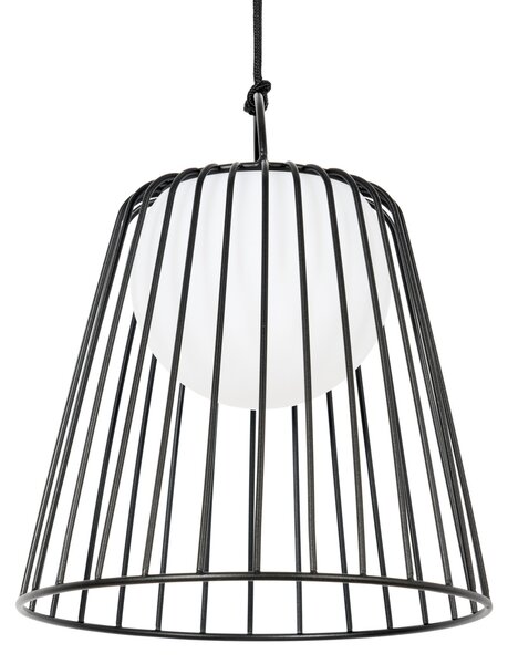 Vanjske Svjetiljka Lindby, Levino, prigušiv, Crno, Balkon, Metal, Moderan