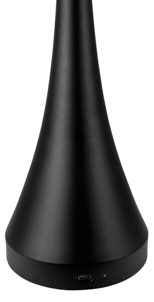 Stolne Lampa Dyberg Larsen, Vienna, prigušiv, Crno, Dnevna soba, Metal, Dizajn
