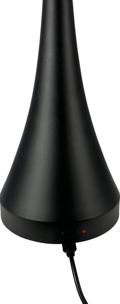 Stolne Lampa Dyberg Larsen, Vienna, prigušiv, Crno, Dnevna soba, Metal, Dizajn