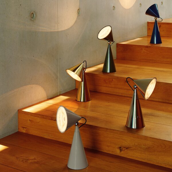 Stolne Lampa Tom Dixon, POSE, prigušiv, Plava, Dnevna soba, Plastika, Dizajn