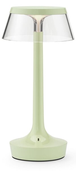 Stolne Lampa FLOS, Bon jour unplugged, prigušiv, Zelena, Područje hodnika, Plastika, Dizajn