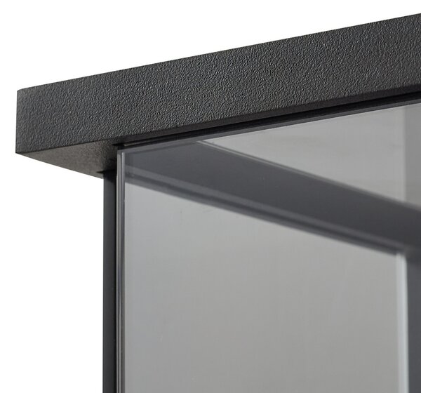 Vanjske Svjetiljka Lucande, Annalea, prigušiv, Crno, Terasa, Aluminij, Moderan
