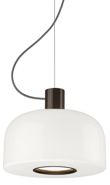 Viseće Svjetiljka FLOS, Bellhop Glass S1, prigušiv, Bijela, Dnevna soba, Staklo, Dizajn