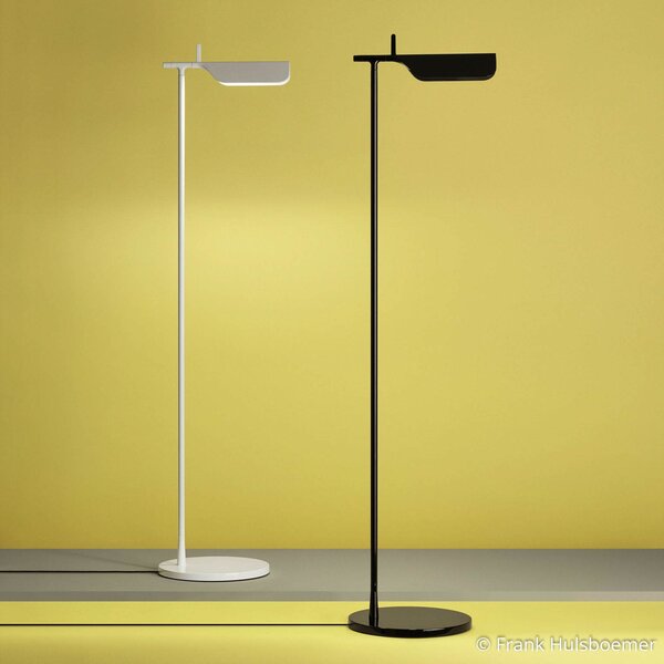 Podne Lampa FLOS, TAB, Crno, Dnevna soba, Metal, Dizajn