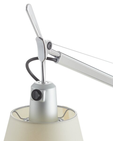 Podne Lampa Artemide, Tolomeo, Bijela, Dnevna soba, Metal, Dizajn