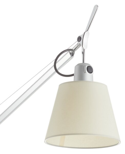 Podne Lampa Artemide, Tolomeo, Bijela, Dnevna soba, Metal, Dizajn