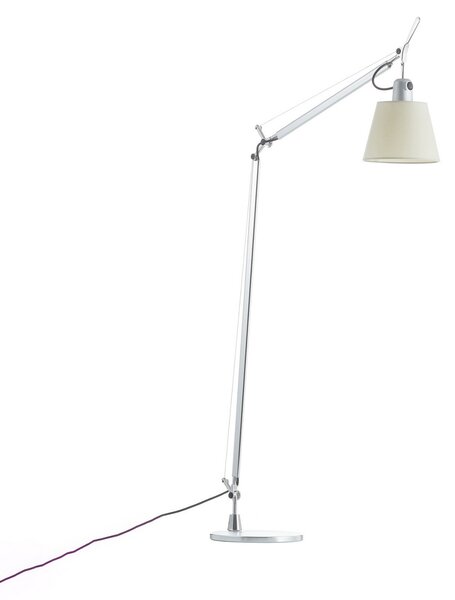 Podne Lampa Artemide, Tolomeo, Bijela, Dnevna soba, Metal, Dizajn