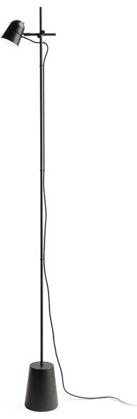 Podne Lampa Luceplan, Counterbalance, prigušiv, Crno, Dnevna soba, Metal, Dizajn