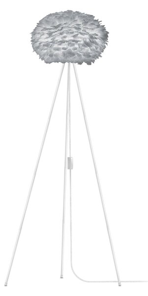 Podne Lampa UMAGE, Eos, Sivo, Dnevna soba, Metal, Dizajn