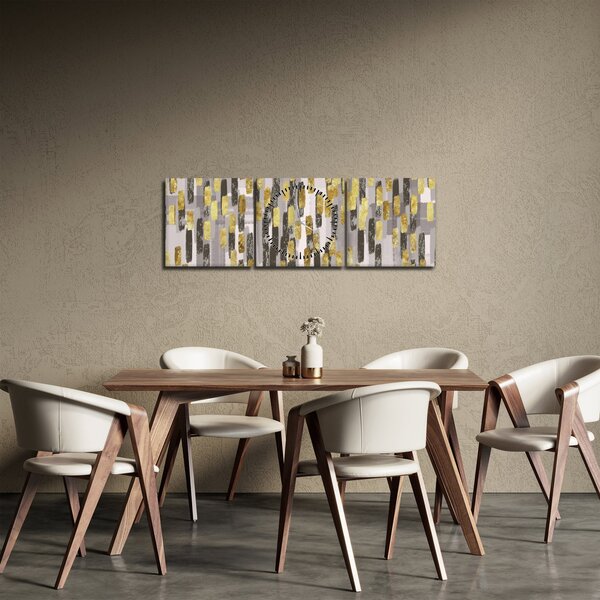 Slika - Moderna dekoracija (sa satom) (90x30 cm)