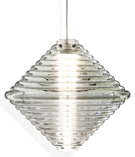 Viseće Svjetiljka Tom Dixon, Press Cone, prigušiv, Providna, Dnevna soba, Staklo, Dizajn