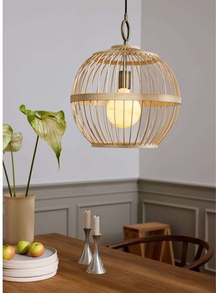 Stockholm Nordic viseća lampa, Ø 40 cm, drvo - Halo Design