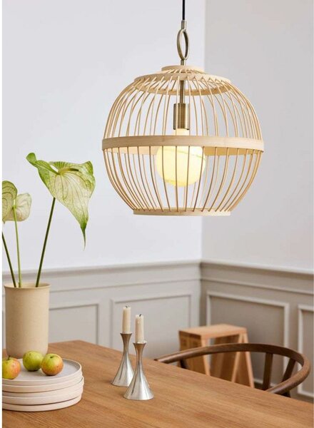 Stockholm Nordic viseća lampa, Ø 40 cm, drvo - Halo Design
