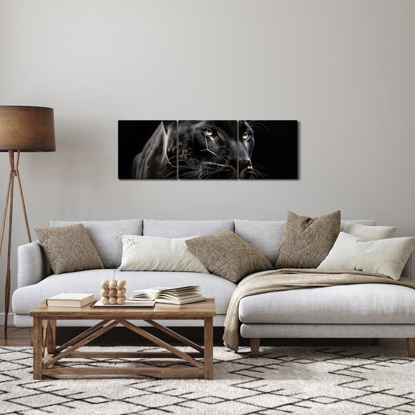 Slika - Crna pantera (sa satom) (90x30 cm)
