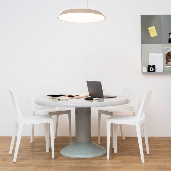 Viseće Svjetiljka Artemide, Febe, prigušiv, Bež, Dnevna soba, Plastika, Moderan