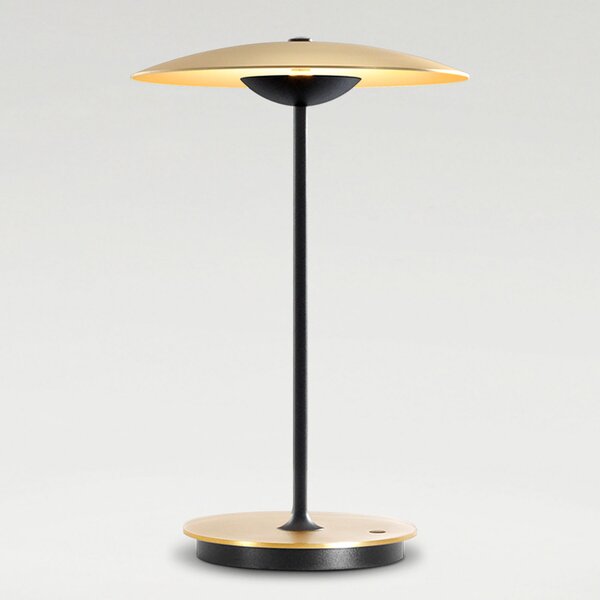 Stolne Lampa MARSET, Ginger, prigušiv, Zlato / mjed, Dnevna soba, Metal, Dizajn