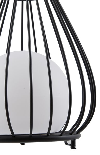Vanjske Svjetiljka Lindby, Kelda, prigušiv, Crno, Balkon, Aluminij, Moderan