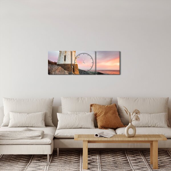 Slika - Svjetionik Castle Hill (sa satom) (90x30 cm)