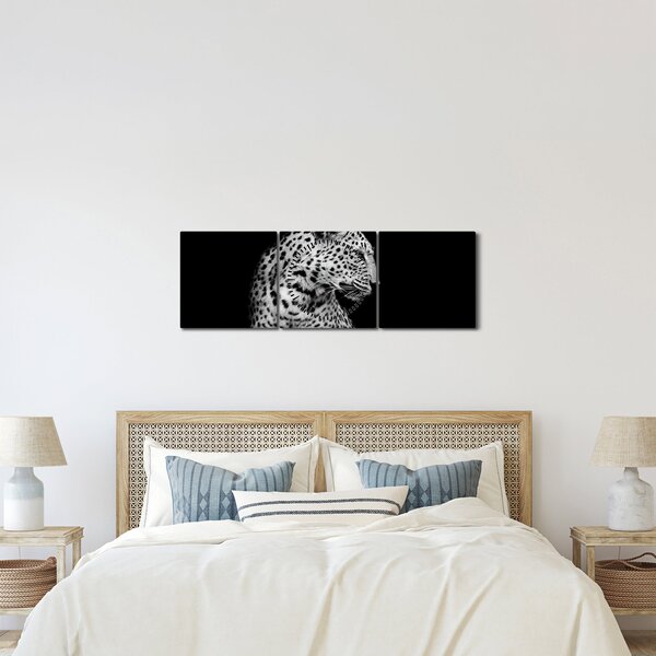 Slika - Leopard (sa satom) (90x30 cm)