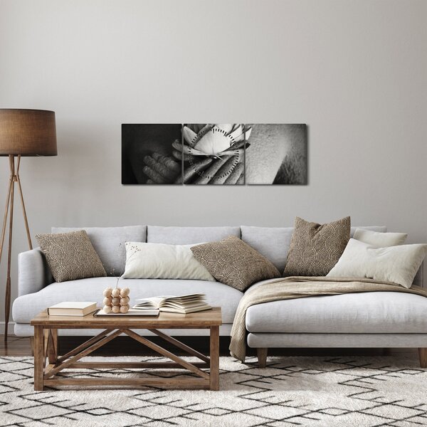 Slika - Lotos u Buddhinim rukama (sa satom) (90x30 cm)