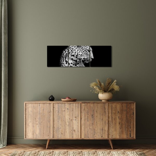 Slika - Leopard (sa satom) (90x30 cm)
