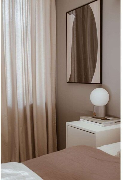 Stolne Lampa Globen Lighting, Sivo, Dnevna soba, Staklo