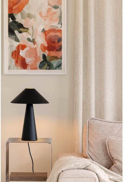 Stolne Lampa Globen Lighting, Cannes, Crno, Dnevna soba, Metal, Dizajn