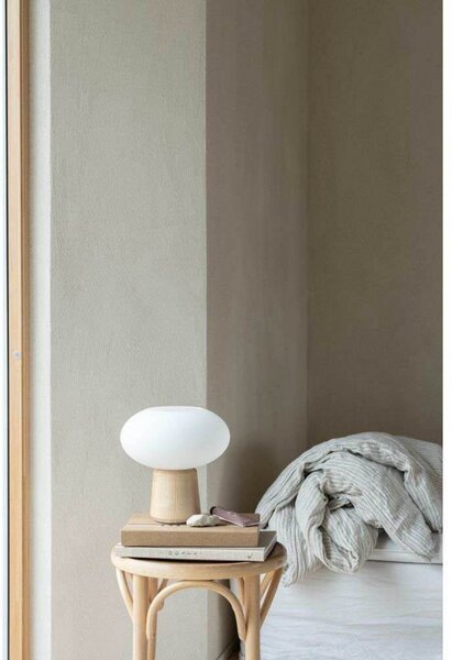 Stolne Lampa Watt & Veke, prigušiv, Bijela, Dnevna soba, Staklo, Skandinavski